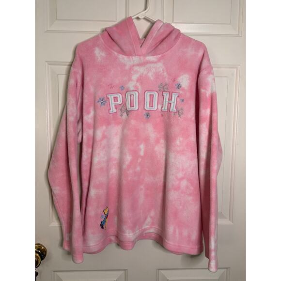 Disney Pink Winnie the Pooh Hoodie Sz XL - Picture 1 of 9